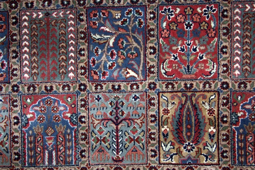 Perserteppich - Nomadic 301 x 198 cm - blau