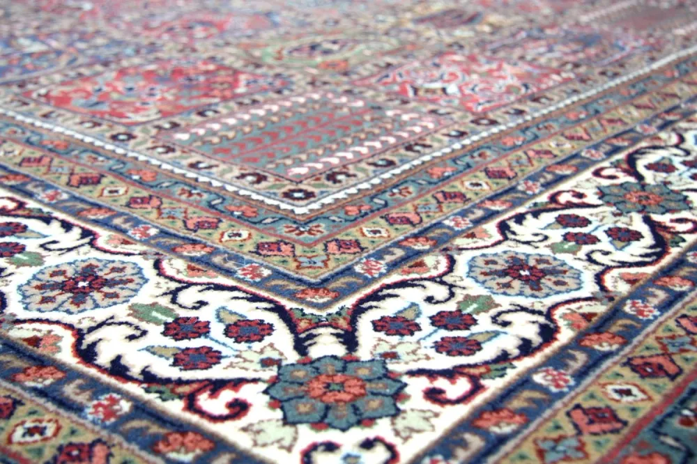 Perserteppich - Nomadic 301 x 198 cm - blau