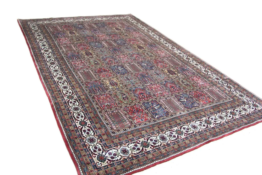 Perserteppich - Nomadic 301 x 198 cm - blau