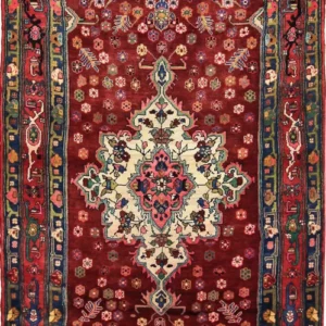 Perserteppich - Nomadic - 308 x 152 cm - rot