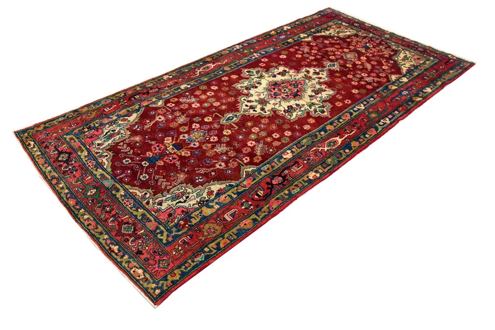 Perserteppich - Nomadic - 308 x 152 cm - rot
