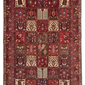 Perserteppich - Nomadic 310 x 210 cm - dunkelrot