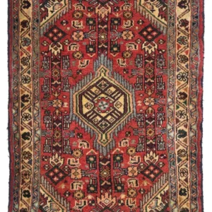 Perserteppich - Nomadic 87 x 62 cm - dunkelrot