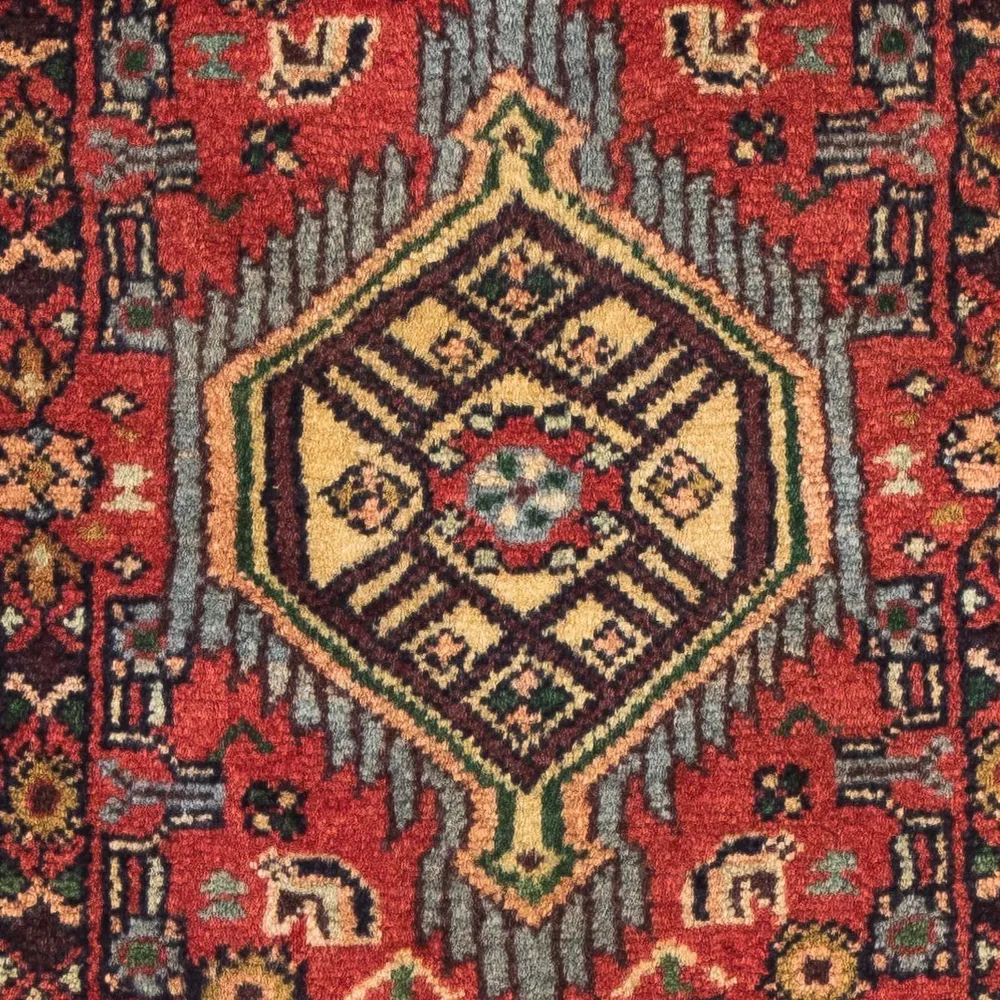 Perserteppich - Nomadic 87 x 62 cm - dunkelrot
