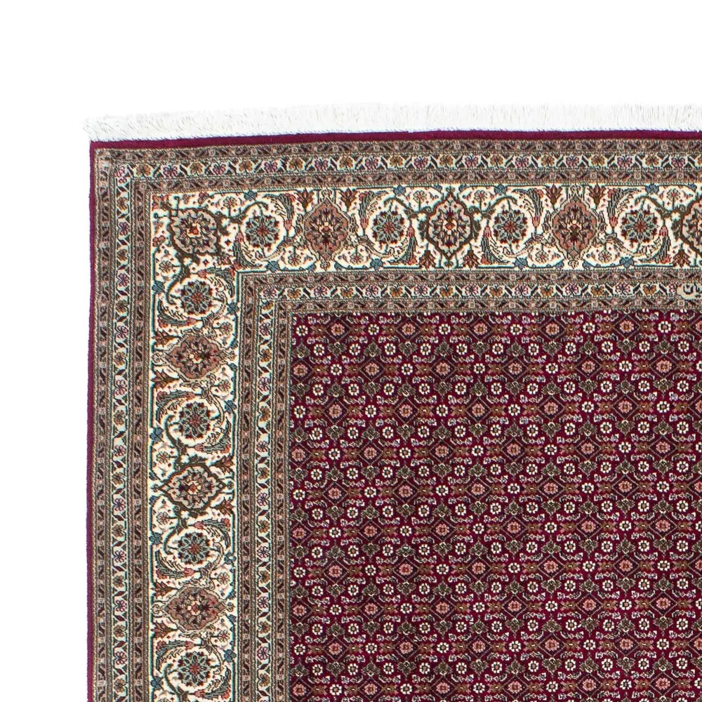 Perserteppich - Täbriz 202 x 151 cm - dunkelrot