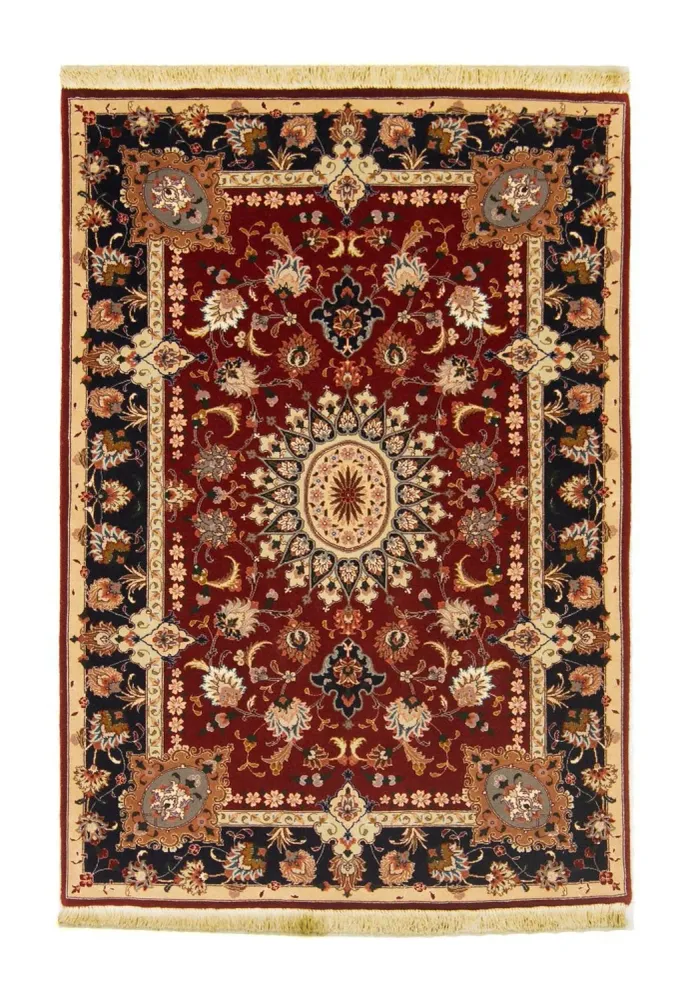 Perserteppich - Täbriz - Royal 148 x 102 cm Teppichbrücke