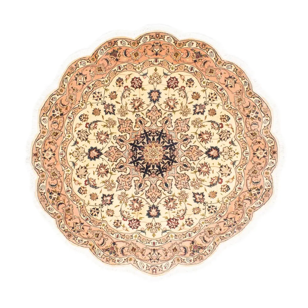 Perserteppich - Täbriz - Royal 150 x 150 cm - beige