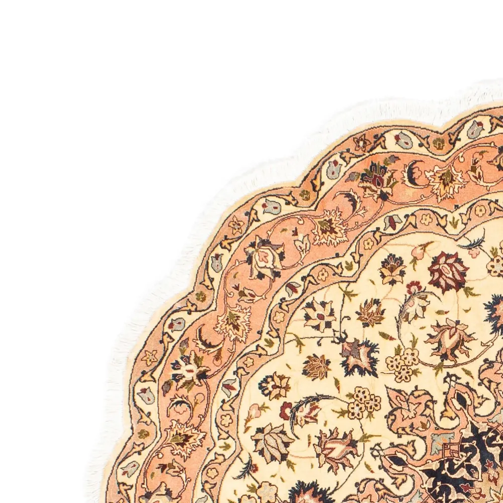 Perserteppich - Täbriz - Royal 150 x 150 cm - beige