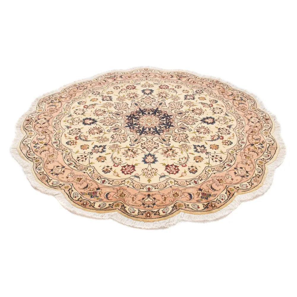 Perserteppich - Täbriz - Royal 150 x 150 cm - beige