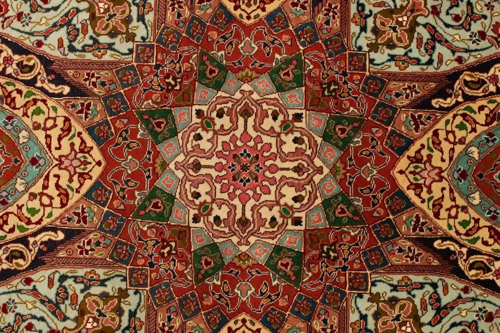 Perserteppich - Täbriz - Royal 151 x 102 cm Teppichbrücke