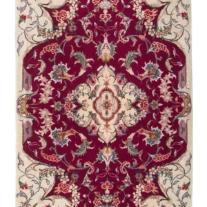 Perserteppich - Täbriz - Royal 90 x 60 cm - dunkelrot