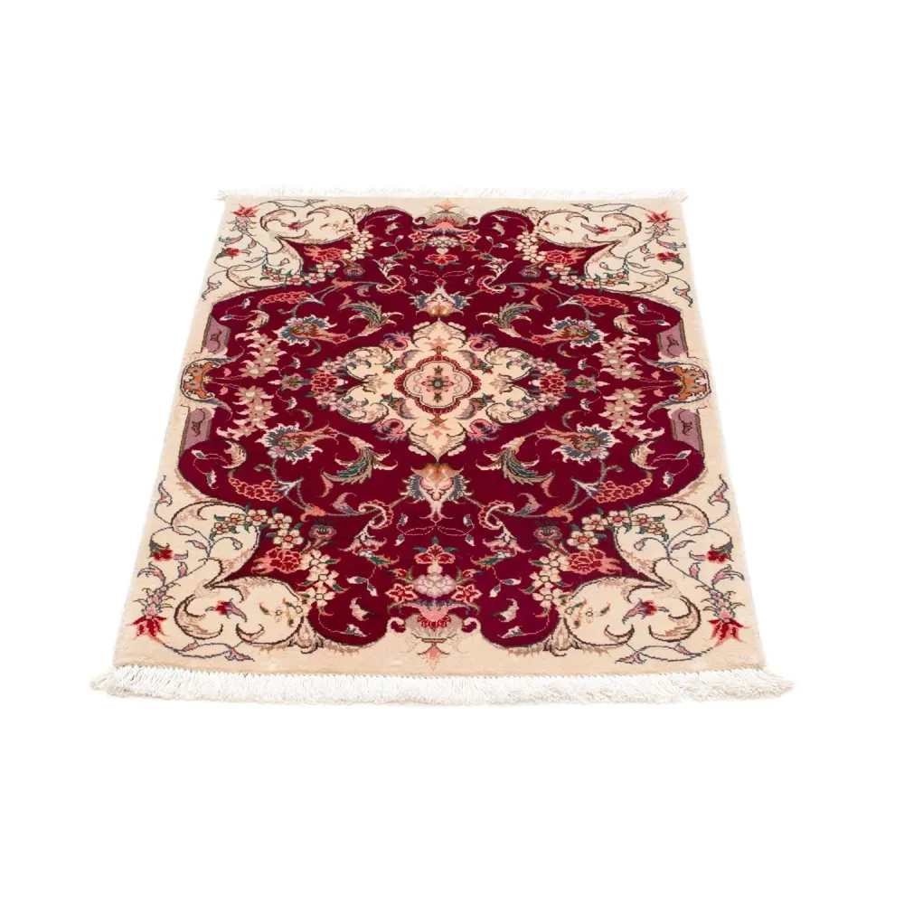 Perserteppich - Täbriz - Royal 90 x 60 cm - dunkelrot