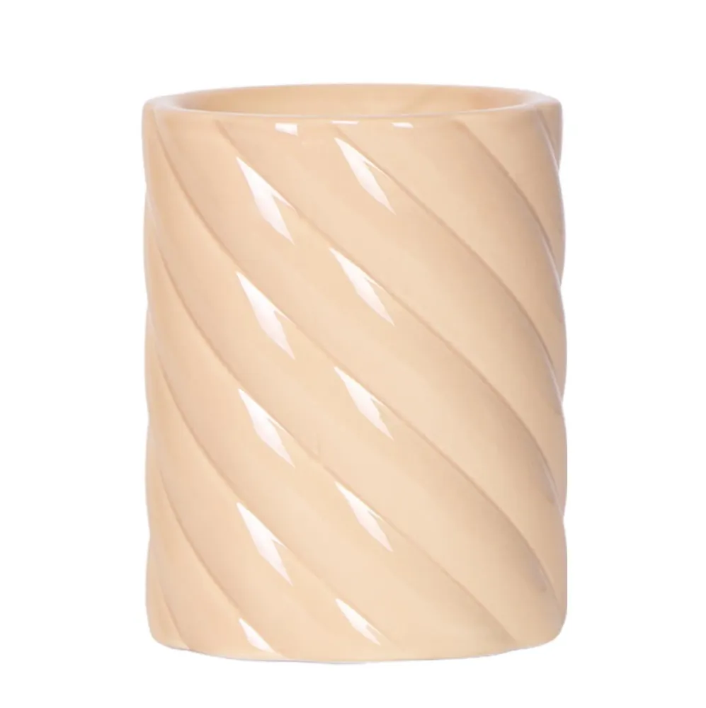 Pote Decorativo para Doces - Alto - Pêssego