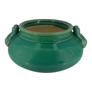 Potiche de Ceramica Verde Agua