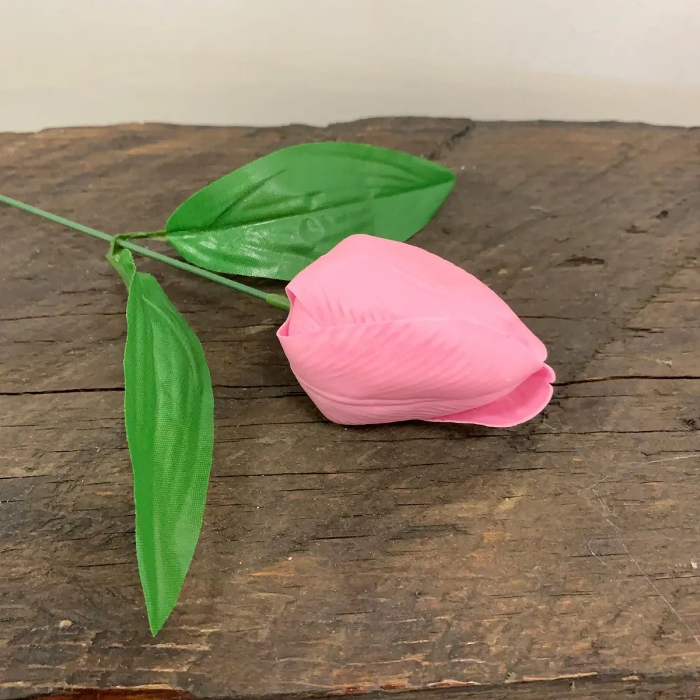 Sabonete Flores de Tulipa Médio Rosa 10 Peças