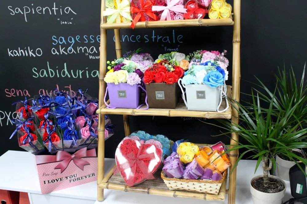 Sabonete Rosa Vermelha Único