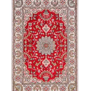 Seidenteppich - China Seide - 89 x 62 cm - rot