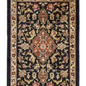 Seidenteppich - Ghom Seide - Premium 41 x 28 cm Fußmatte