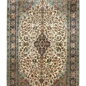Seidenteppich - Kaschmir Seide 150 x 95 cm Teppichbrücke