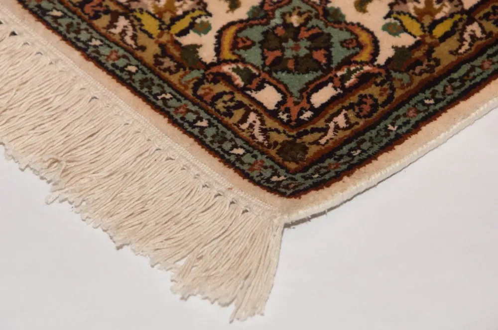 Seidenteppich - Kaschmir Seide 301 x 79 cm Teppich Läufer