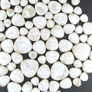Seixos Cerâmicos Cristal Branco (Soltos)