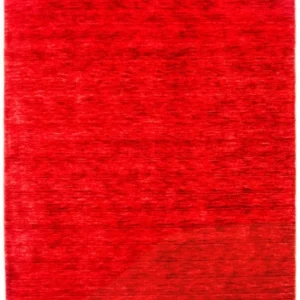 Tapete de lã - 178 x 117 cm - vermelho