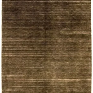 Tapete de lã - 220 x 160 cm - castanho