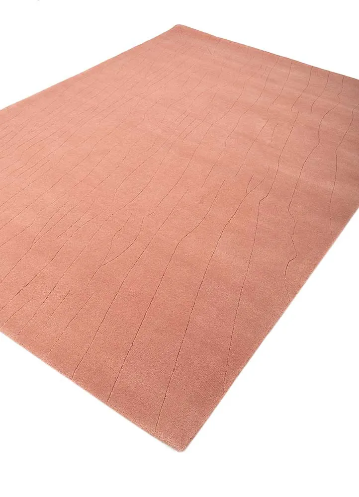 Tapete de lã - 233 x 165 cm - laranja