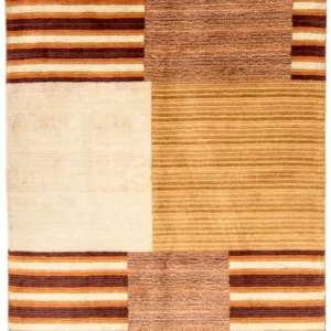 Tapete de lã - 237 x 154 cm - multicolorido