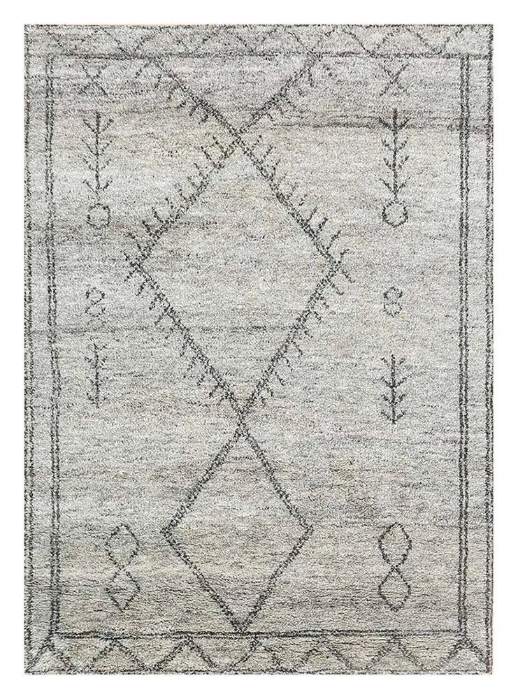 Tapete de lã - 240 x 150 cm - bege