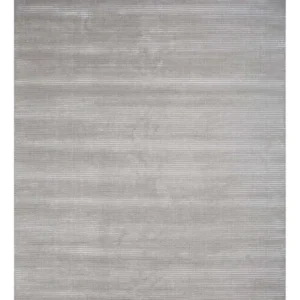 Tapete de lã - 240 x 150 cm - cinzento claro