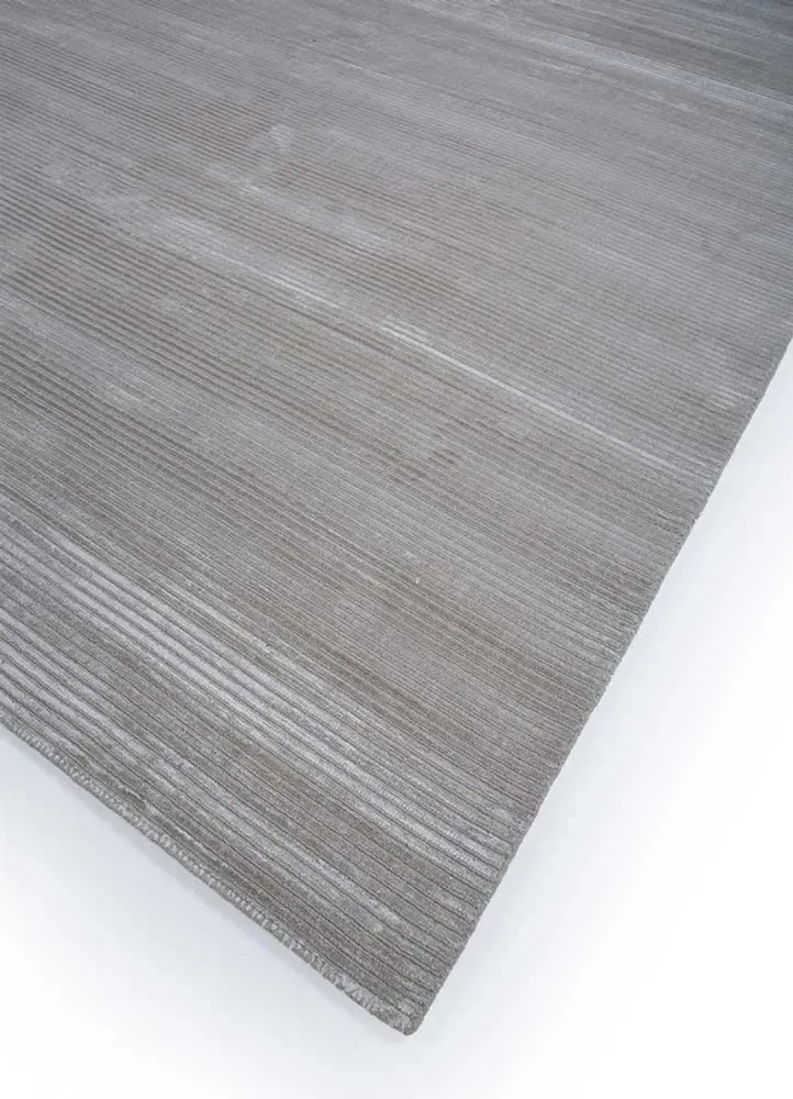 Tapete de lã - 240 x 150 cm - cinzento claro
