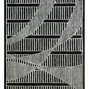 Tapete de lã - 240 x 150 cm - multicolorido