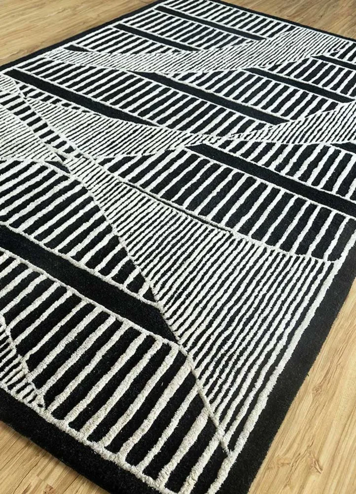 Tapete de lã - 240 x 150 cm - multicolorido
