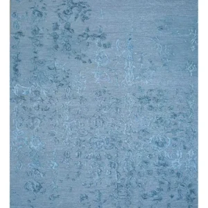 Tapete de lã - 270 x 180 cm - azul