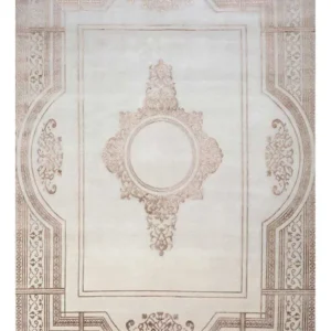 Tapete de lã - 270 x 180 cm - cinzento claro