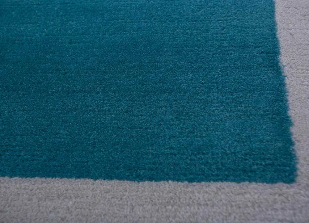 Tapete de lã - 270 x 180 cm - cinzento escuro