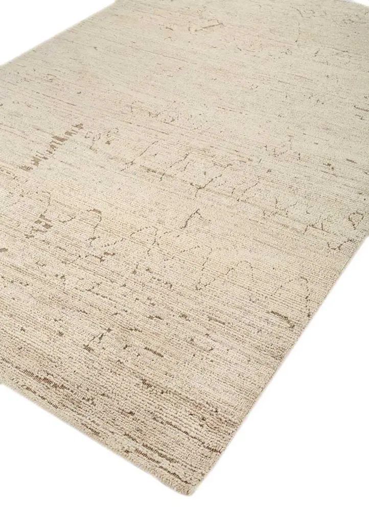 Tapete de lã - 270 x 180 cm - creme