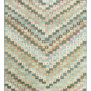 Tapete de lã - 270 x 180 cm - laranja