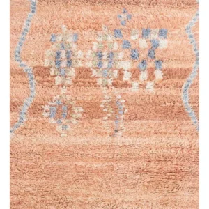 Tapete de lã - 270 x 180 cm - laranja