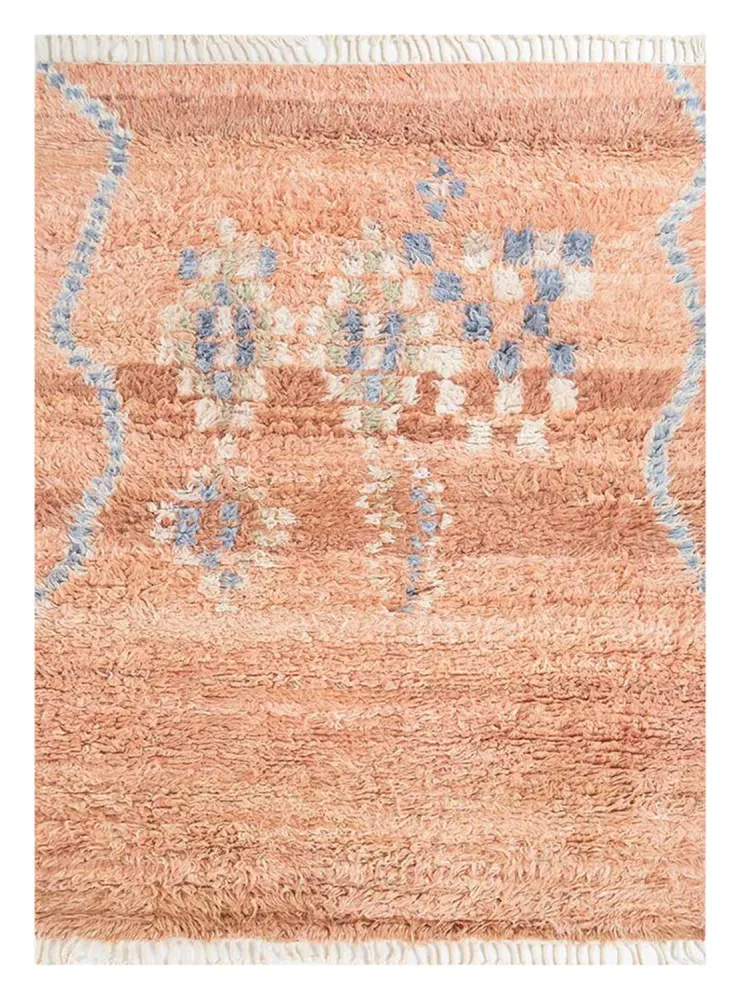 Tapete de lã - 270 x 180 cm - laranja