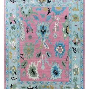 Tapete de lã - 270 x 180 cm - pink