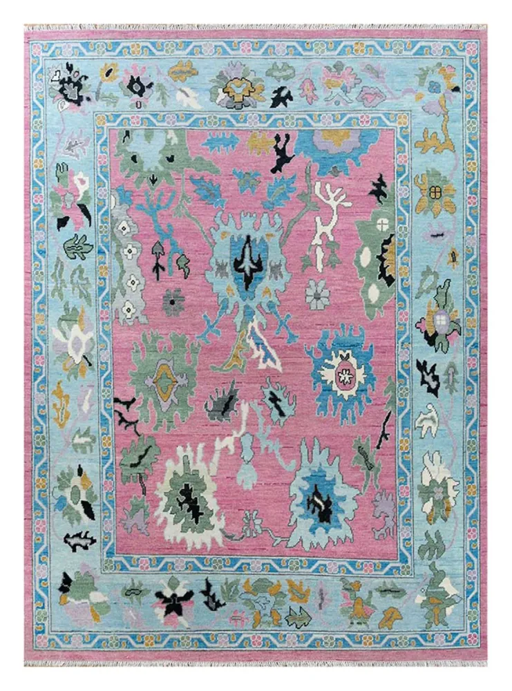 Tapete de lã - 270 x 180 cm - pink