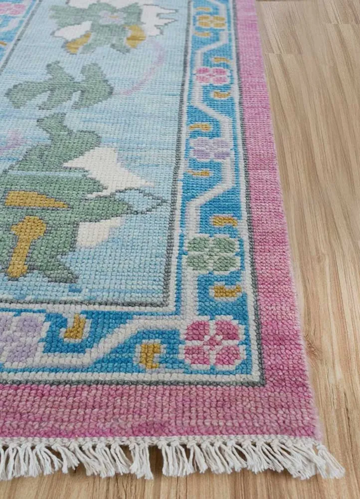 Tapete de lã - 270 x 180 cm - pink