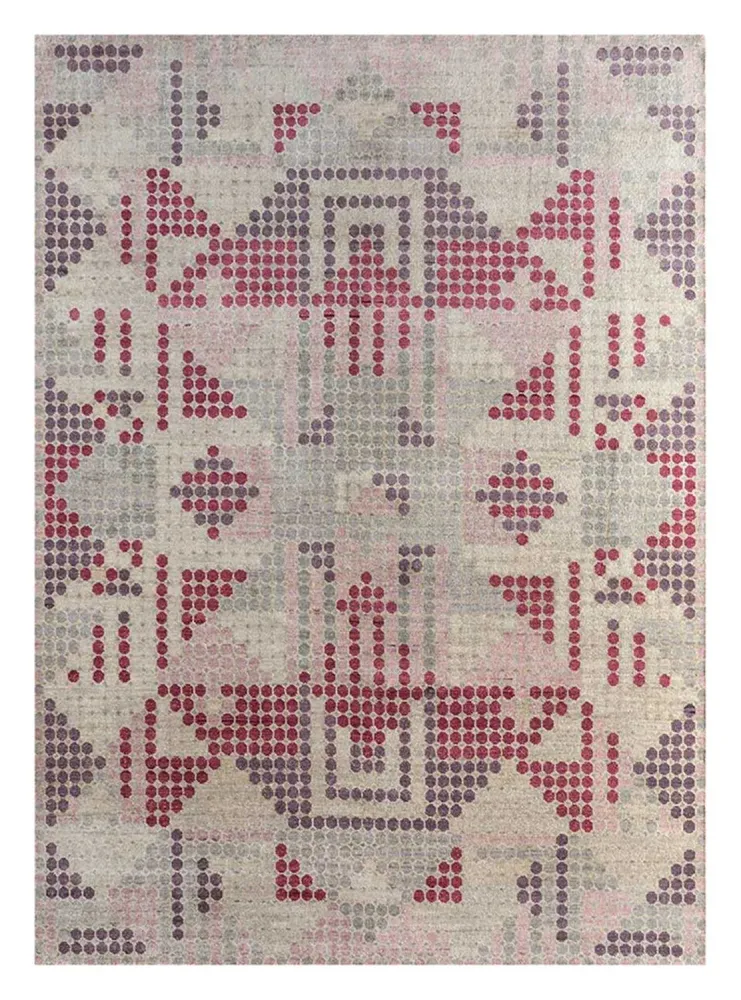 Tapete de lã - 300 x 200 cm - multicolorido