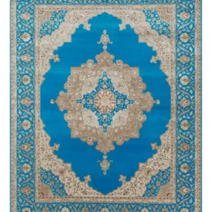 Tapete de lã - 300 x 240 cm - azul