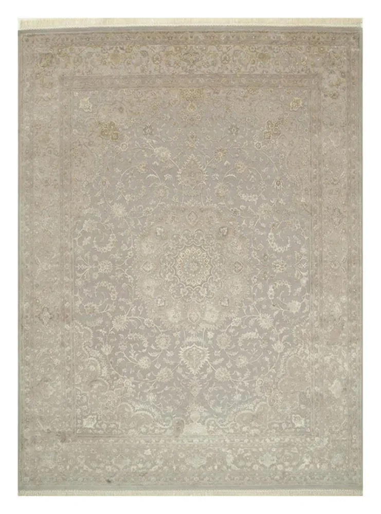 Tapete de lã - 300 x 240 cm - cinzento claro