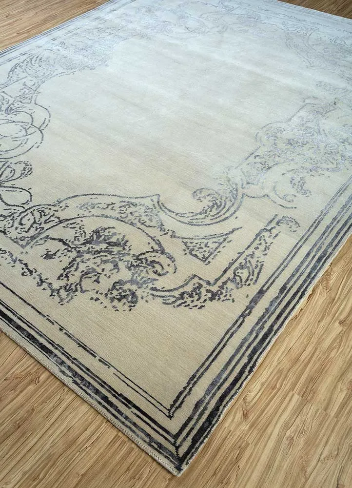 Tapete de lã - 300 x 240 cm - creme