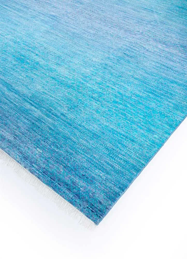 Tapete de lã - 360 x 270 cm - azul