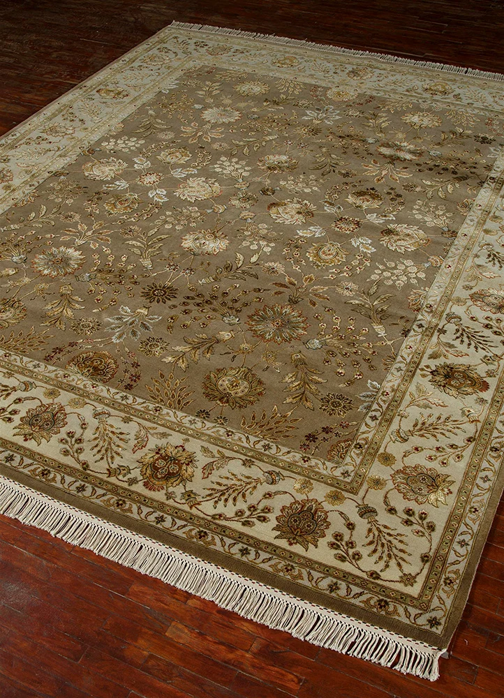 Tapete de lã - 360 x 270 cm - bege